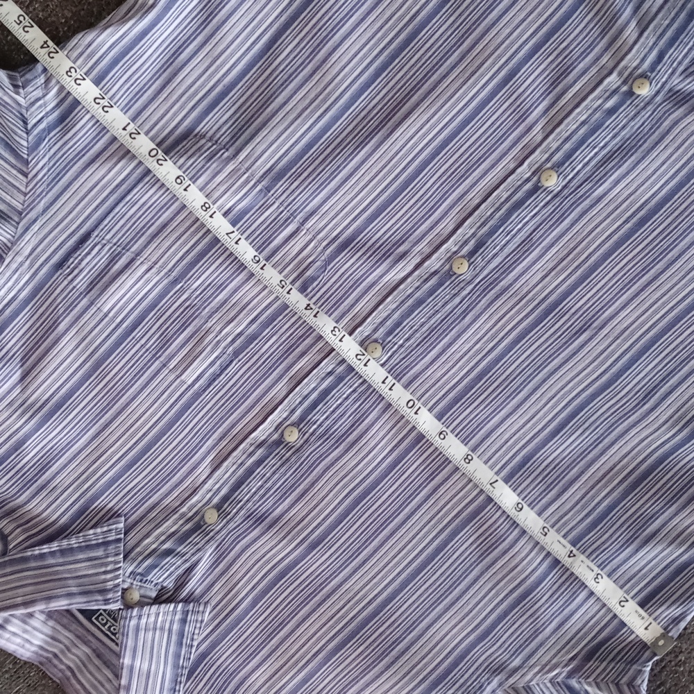 💜Polo Ralph Lauren💜 - Purple/Blue Stripe "Jerome" L/S Button Down - Picture 8 of 10